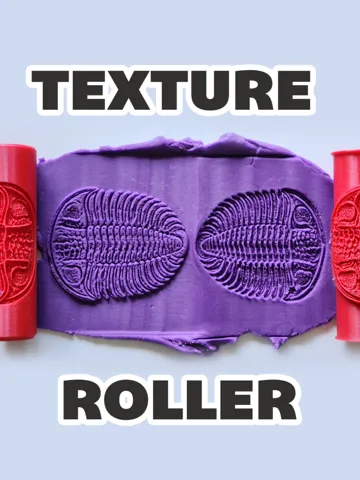 Modelo para impresión 3D: Texture Roller V400 | Trilobite — vista de referencia 2