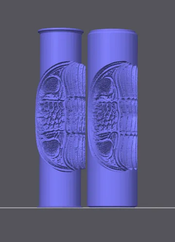 Modelo para impresión 3D: Texture Roller V400 | Trilobite — vista de referencia 5