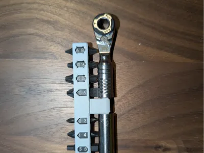 SteinWhale Mini Bits + 711L Mini Ratchet Holder  