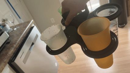 Gyro Cup Holder - Collapsible