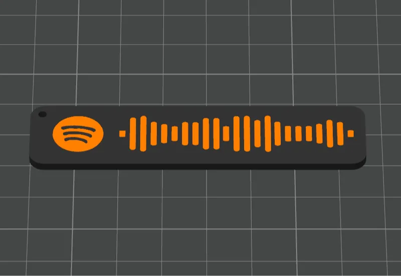 Spotify Keyring Rose Tattoo Song