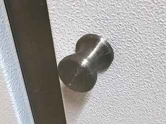 Küpper Türknopf mit Kontermutter