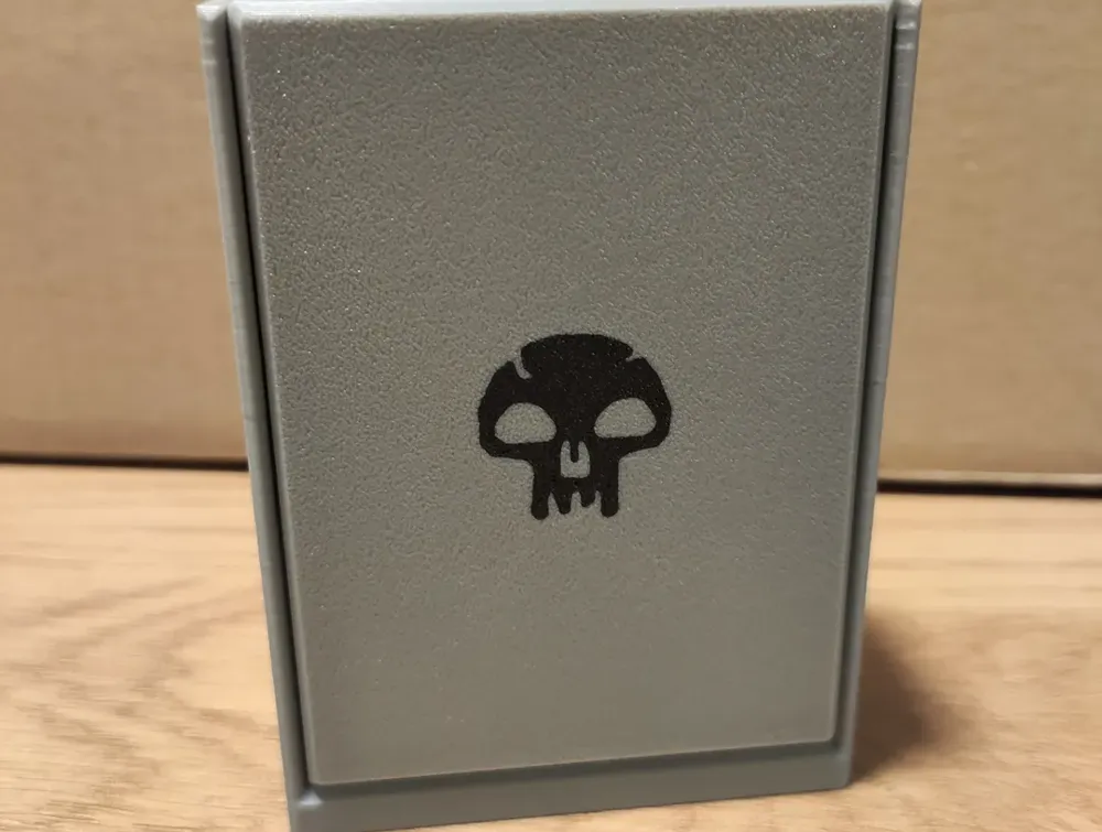 Black MTG Deck Box for 40 sleeved cards - Free 3D Print Model - MakerWorld