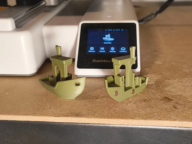 Half a Benchy with Magnets
