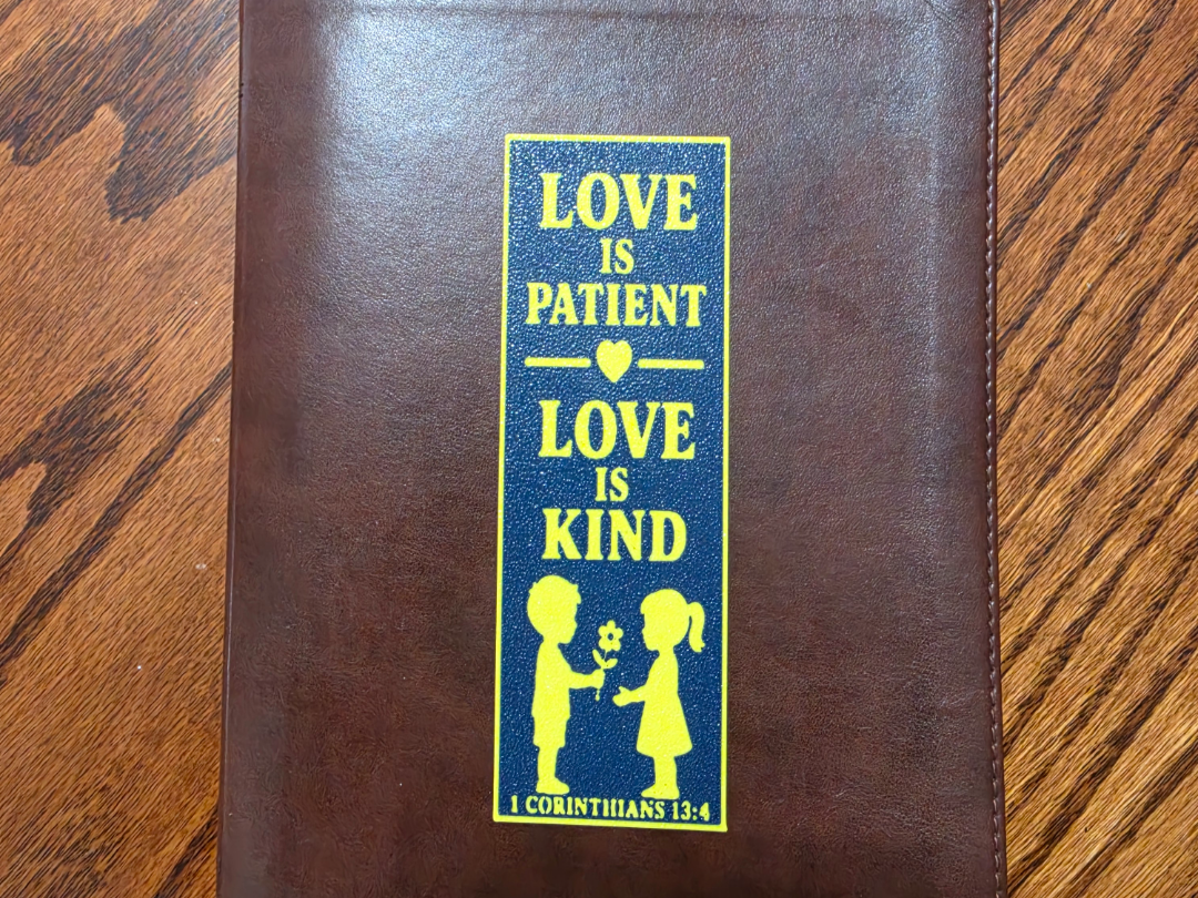 Love is Patient Bookmark