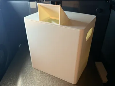 Poop Bin with Lid for P1S/P1P/X1C/X1E