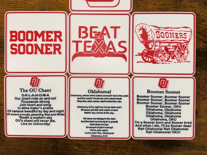 University of Oklahoma (OU) Coasters 