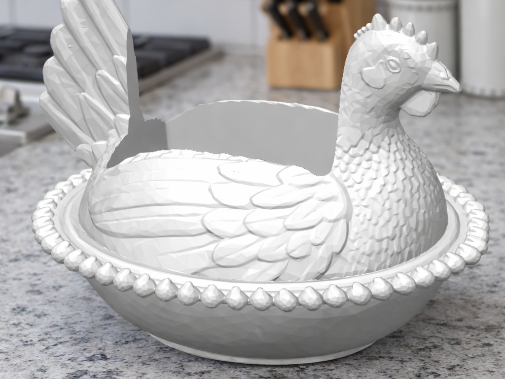 Nesting Hen Soap Holder–Soft Soap Compatible