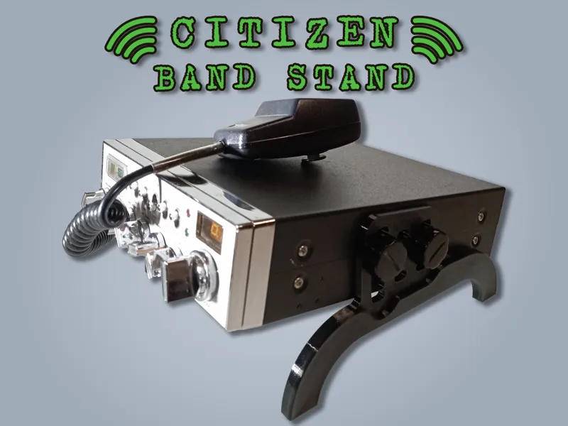 CITIZEN BAND RADIO STAND - SIMPLE & DOUBLE RADIO