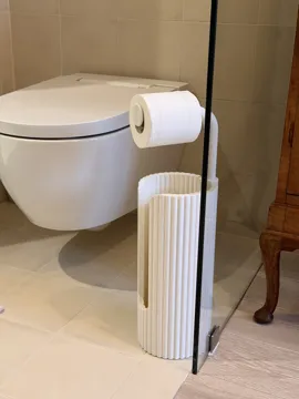 Organizador: Modern Toilet Paper Holder & Storage Stand — vista de referencia 4