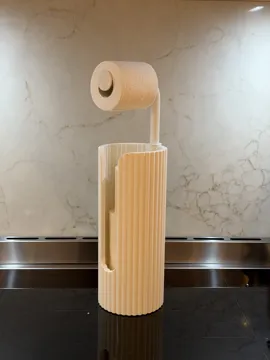 Organizador: Modern Toilet Paper Holder & Storage Stand — vista de referencia 5