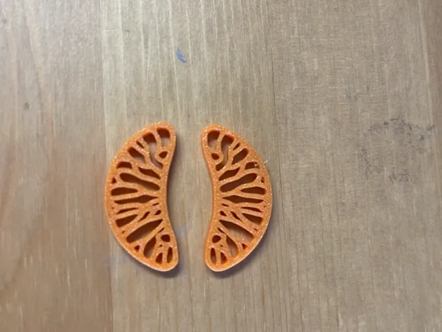 mandarin earrings
