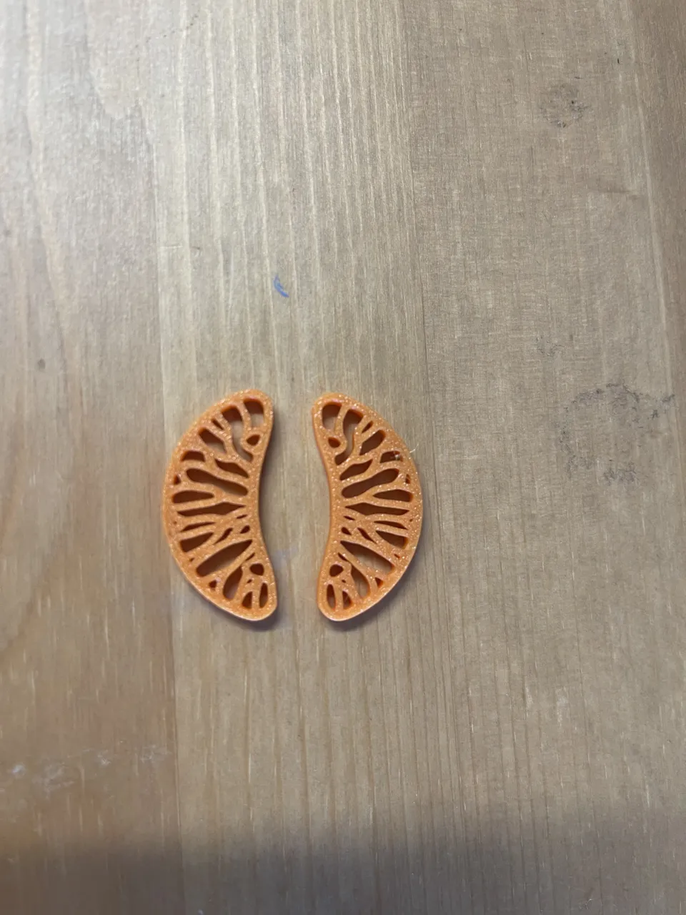 mandarin earrings view 2