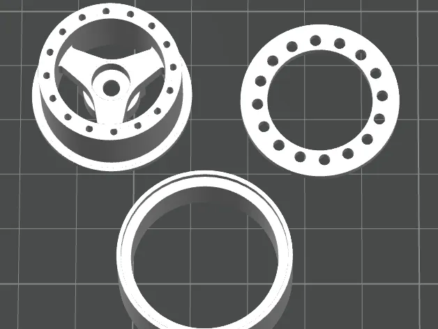 1.0 deep dish tri spoke 15H Injora/MOFO pattern