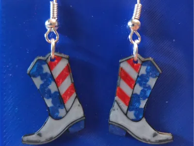USA cowboy boot
