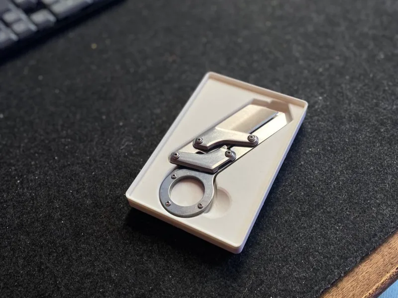 Gridfinity 6x6 Morphing Knife Storage Bin