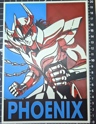 Hueforge Phoenix Saint Seiya 6 Colors