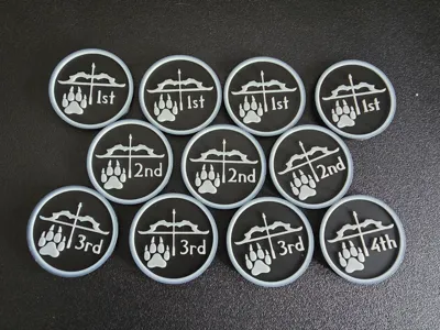 Ranger Spell Slot tokens