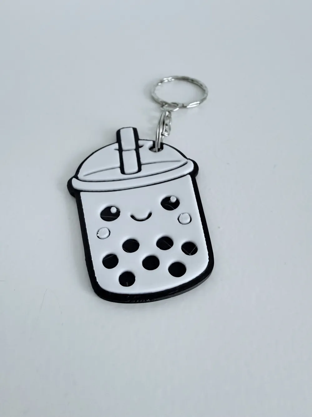 Mini Milkshake Keychains Cute Milkshake Keychain – Kawaii Drink - Free 3D Print Model - MakerWorld