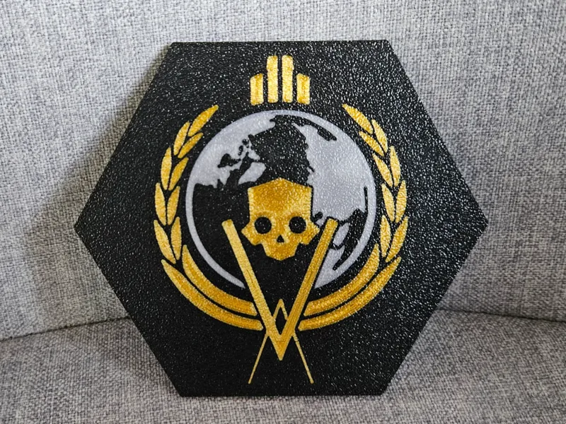 Helldivers 2 - Protector of the heart medal
