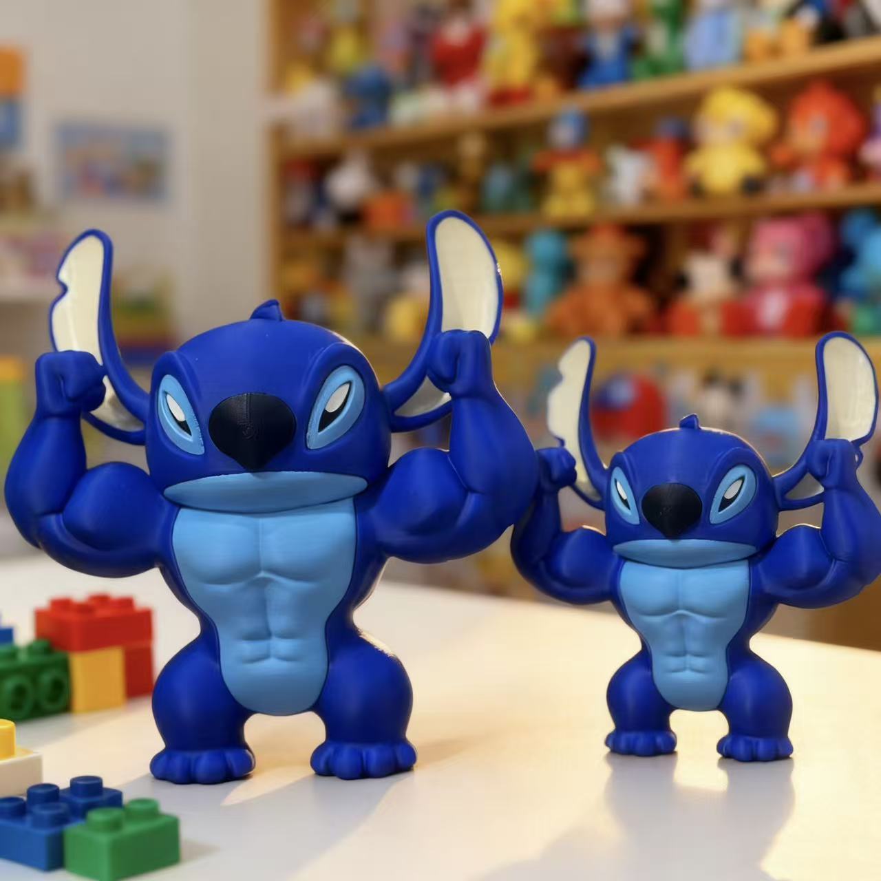 Miniatura 2 do modelo 3D 肌肉史迪仔摆件