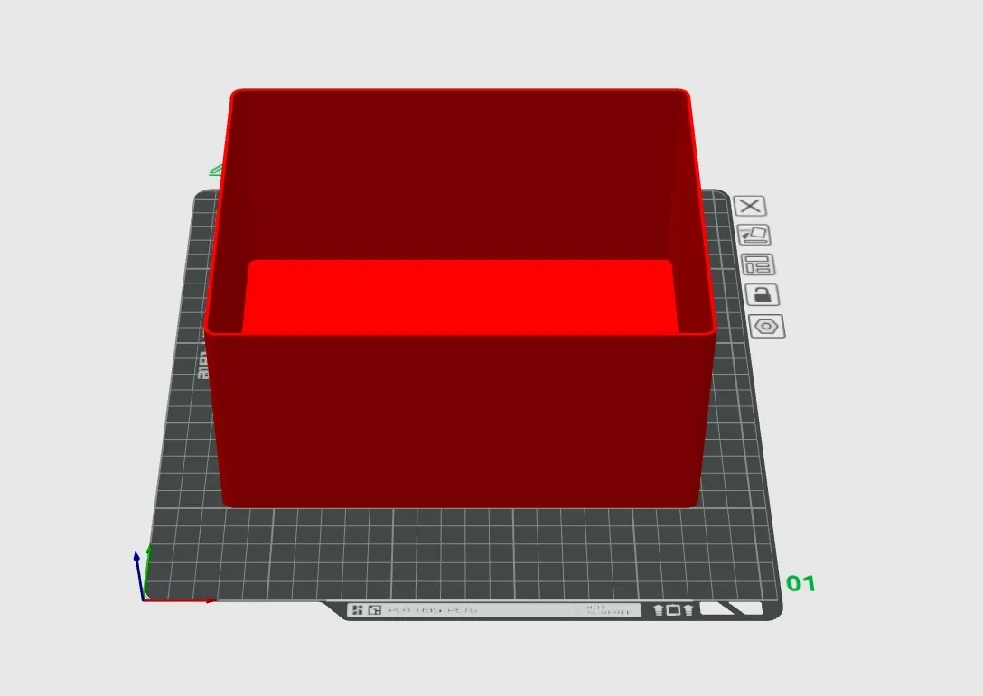 Miniatura 3 do modelo 3D 收纳盒