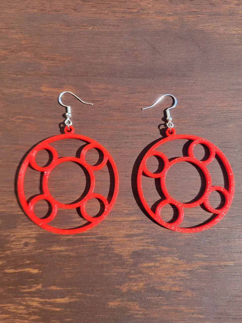 Earrings - 086 - Easy Print view 2