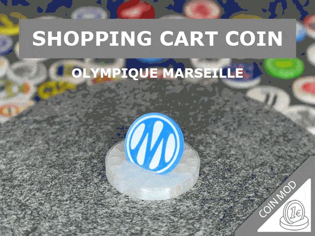 Shopping Cart Coin – Olympique Marseille