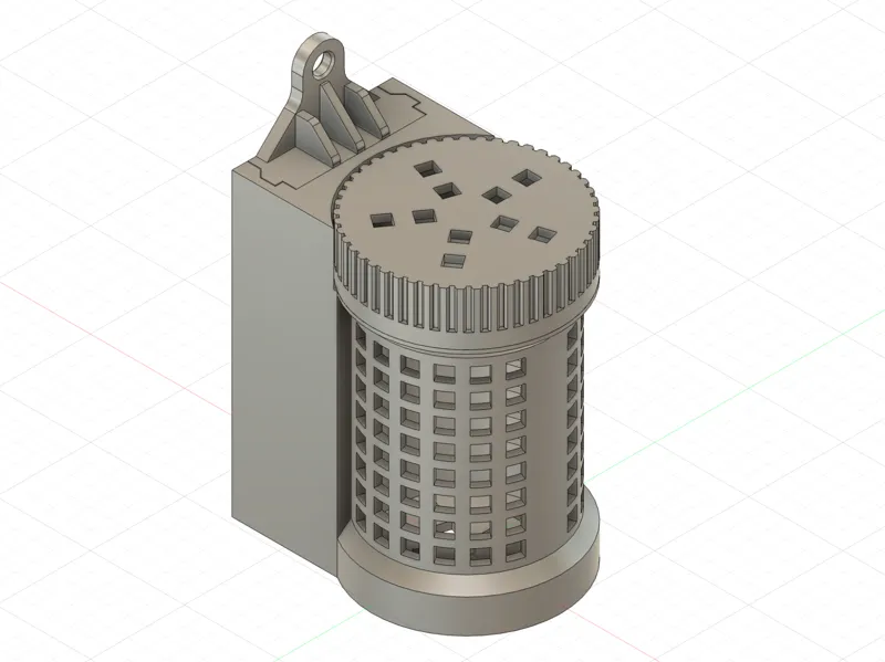 Fishing cage feeder (4mm grid)
