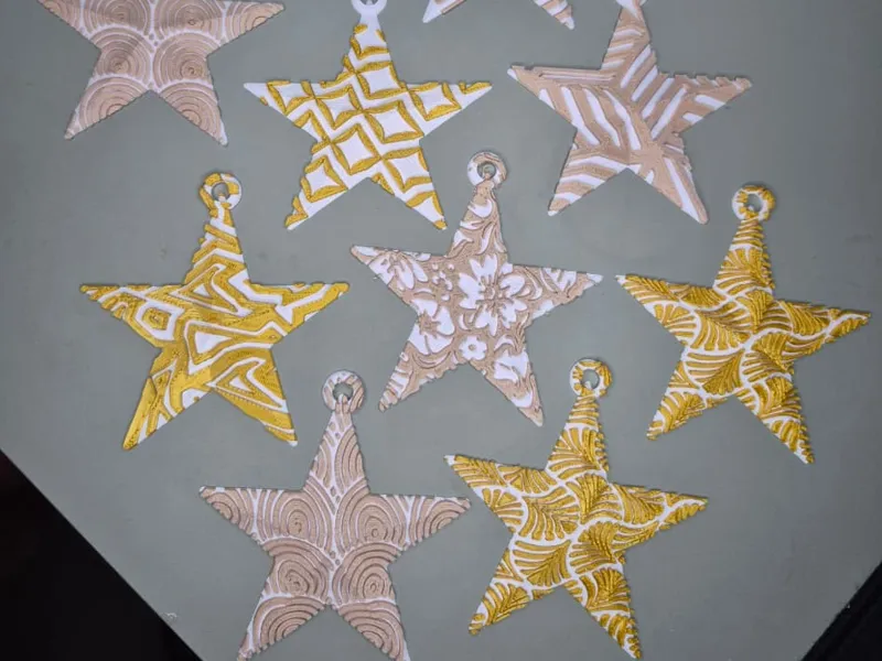 Conjunto de Estrelas  para Árvore de Natal