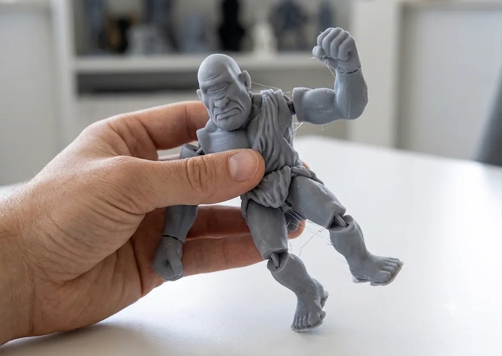 Cyclops from the Odyssey - Articulated Figure - Free 3D Print Model ...