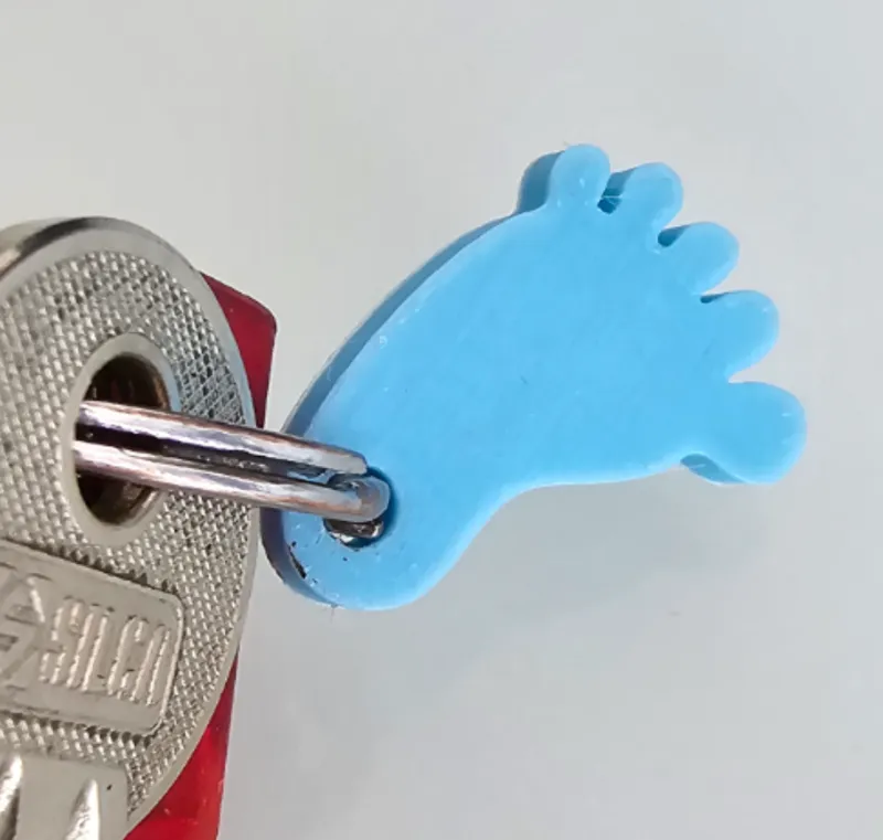 Little Baby Feet Keychain