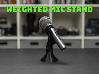 Weighted Desktop Mic Stand