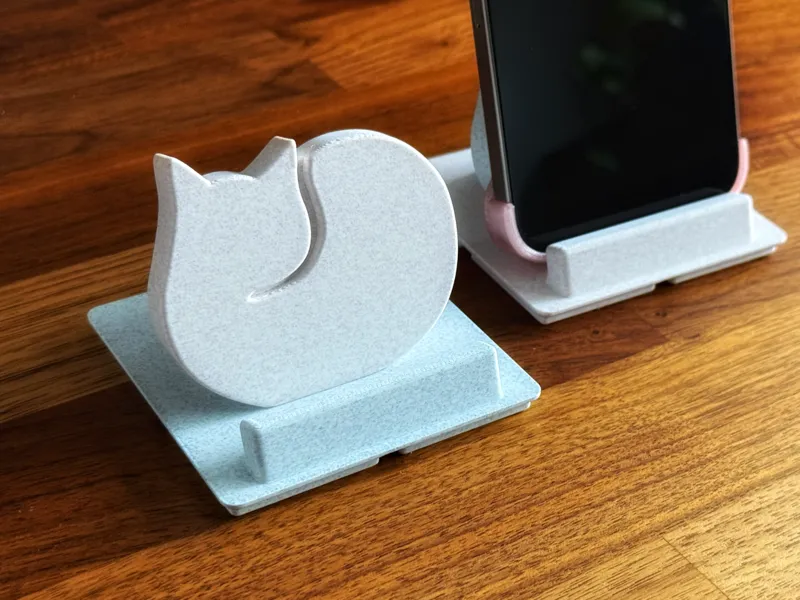 Gridfinity Sleeping Cat Phone Stand | 熟睡猫手机支架