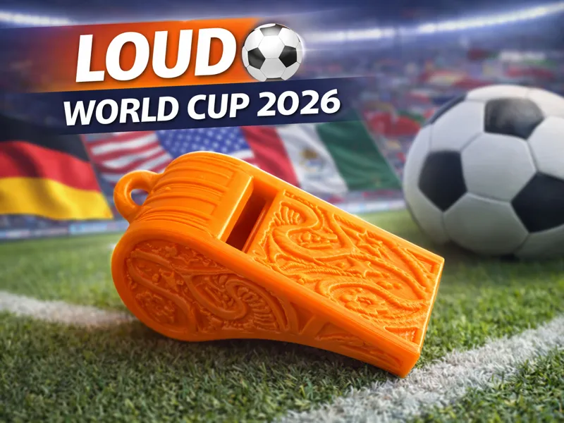Die inoffizielle World Cup 2026 Trillerpfeife