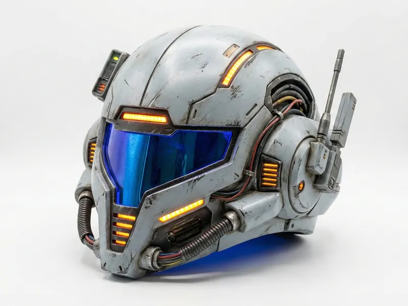 Metroid Inspired Helmet (Learn to make your own)