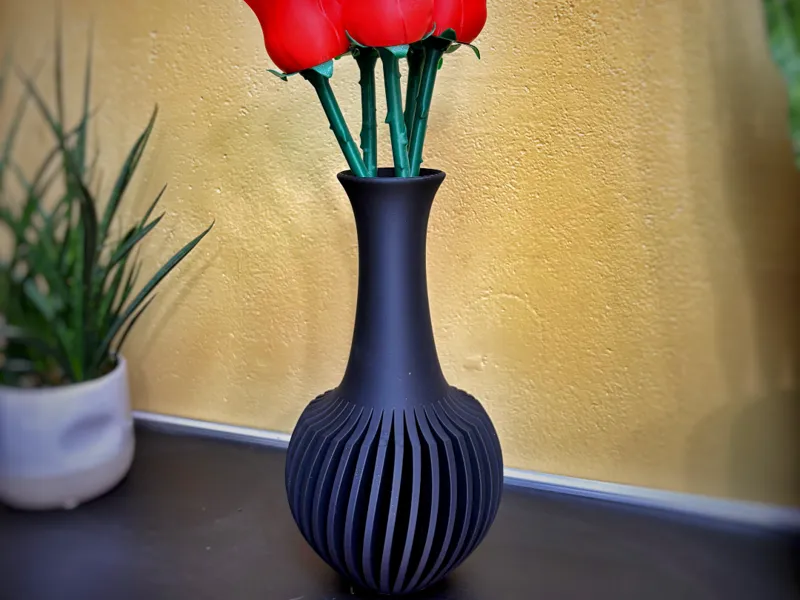 Modern wave vase-sphere