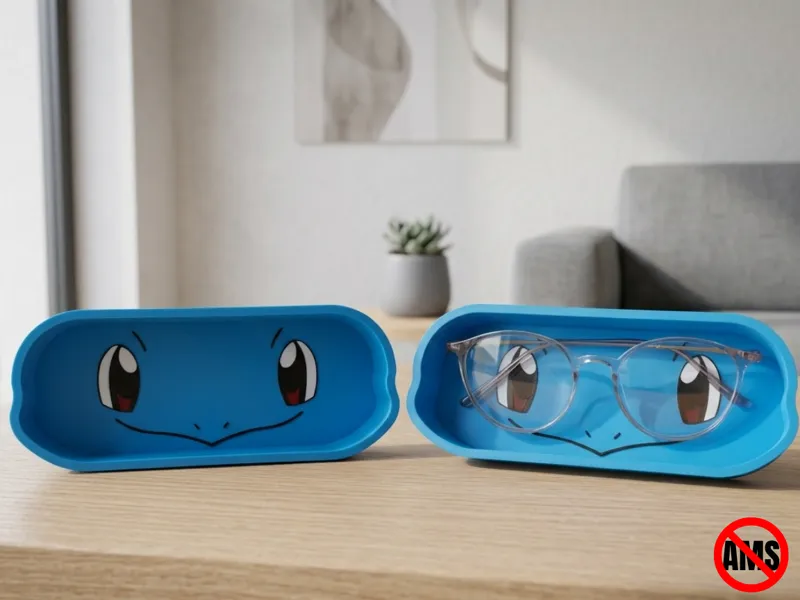 Squirtle Glasses Stand (AMS - No AMS)
