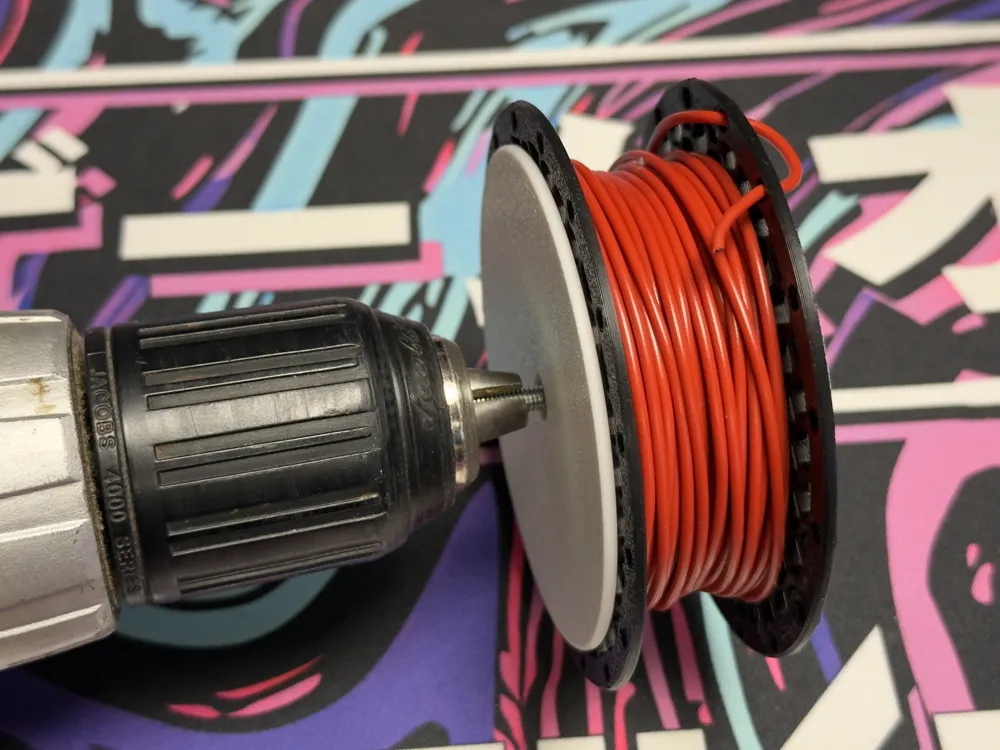 Cable Roll Model Cable Rolls V2 with twist snap-fit by StriK3FoRC3 MakerWorld: Download ...