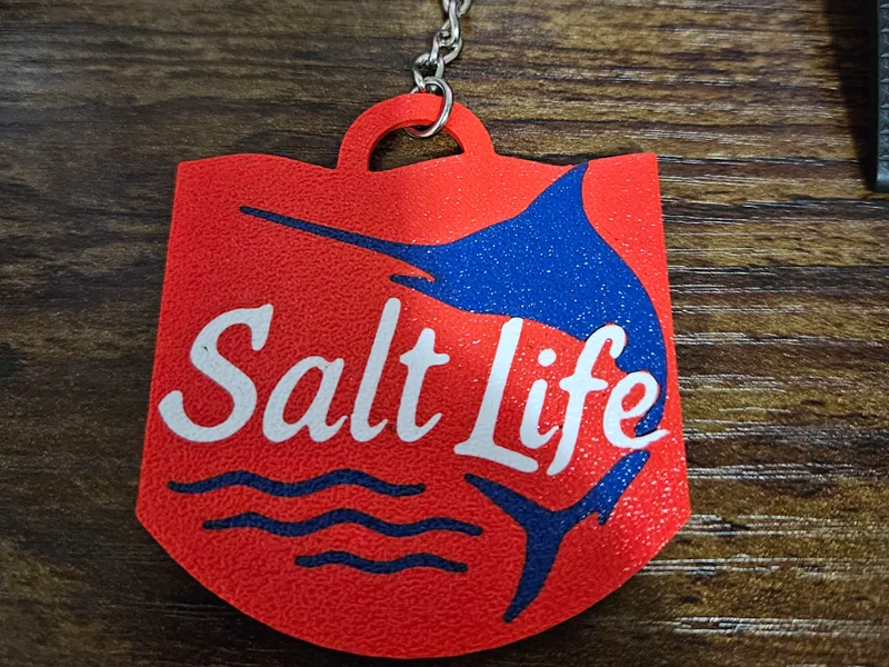 Salt Life Keychain