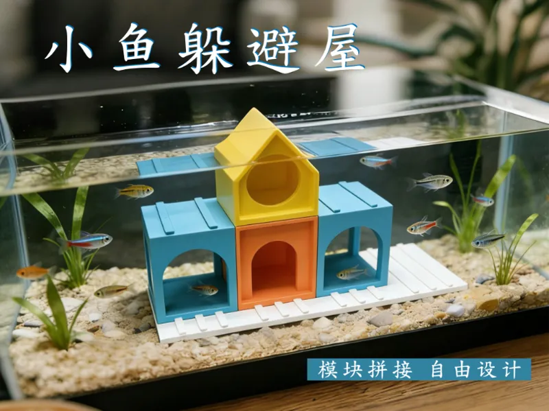 模块化小鱼躲避屋