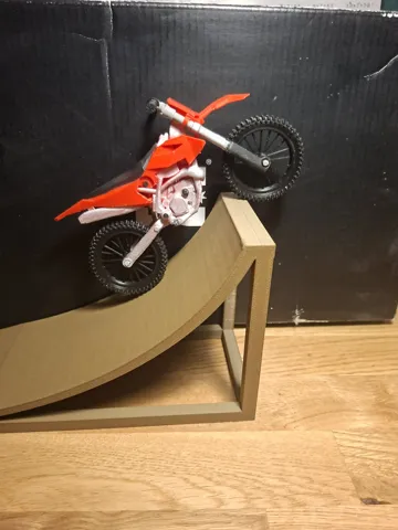 Marco decorativo: Finger motocross / dirtbike 1:16 scale — vista de referencia 5