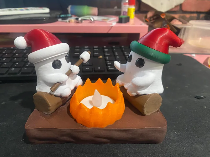 Christmas Hats Add-On — Santa & Elf
