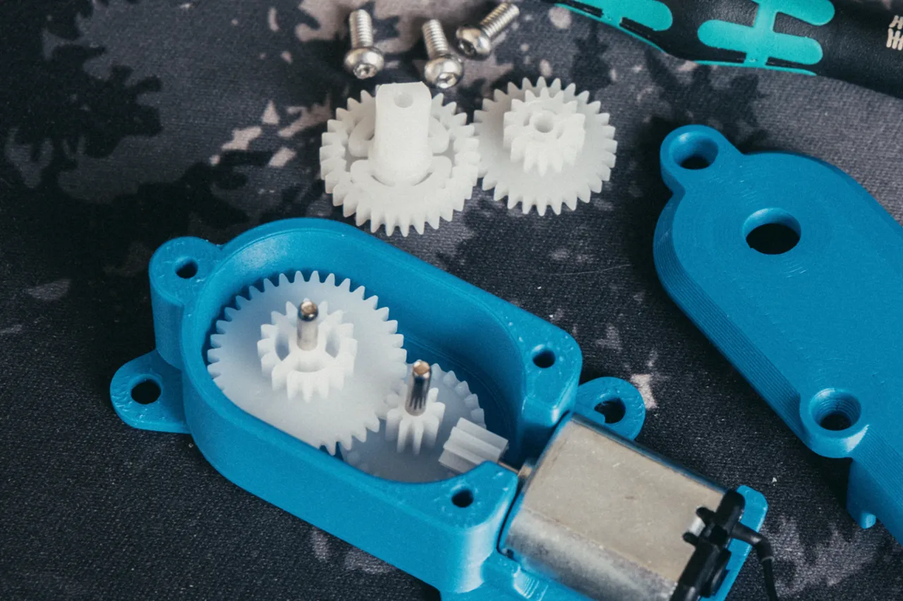 Gearbox for 030 Micro DC Motor view 2