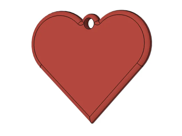 HEART - KEYCHAN - SIMPLY - LOVE