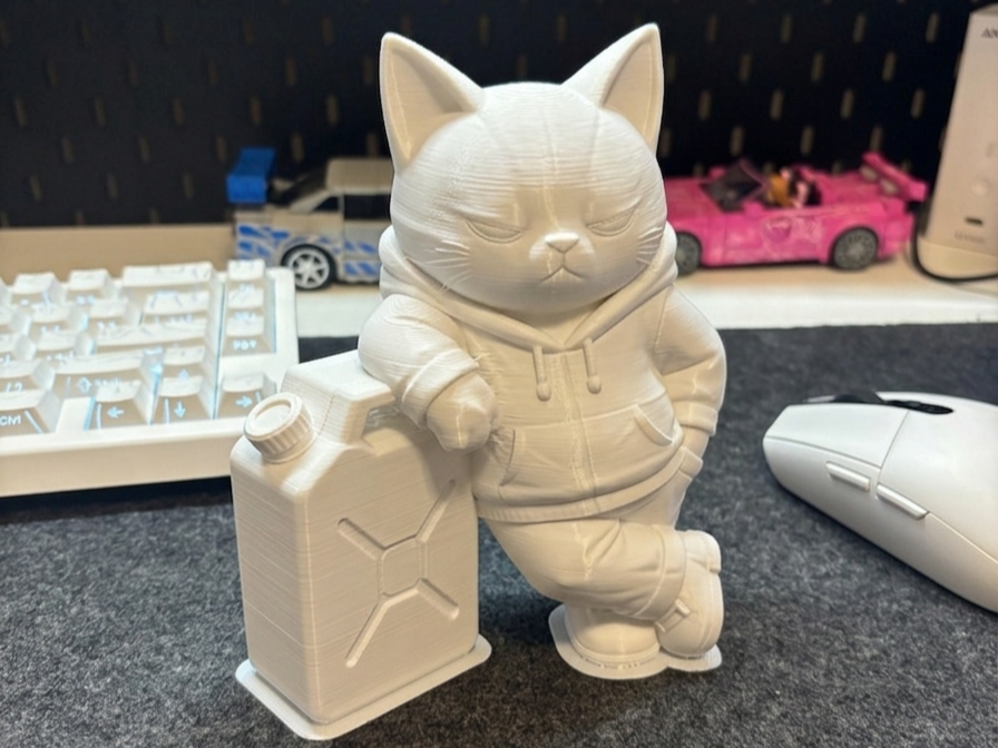 Streetwear Cat | JDM Kitty Fuel Jerry Can Figure