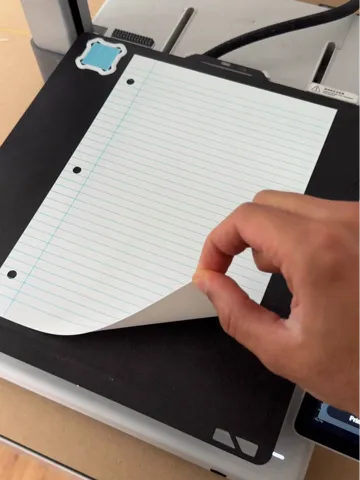 Accesorio para impresora 3D: Notebook Paper — vista de referencia 2