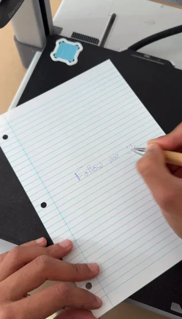 Accesorio para impresora 3D: Notebook Paper — vista de referencia 3