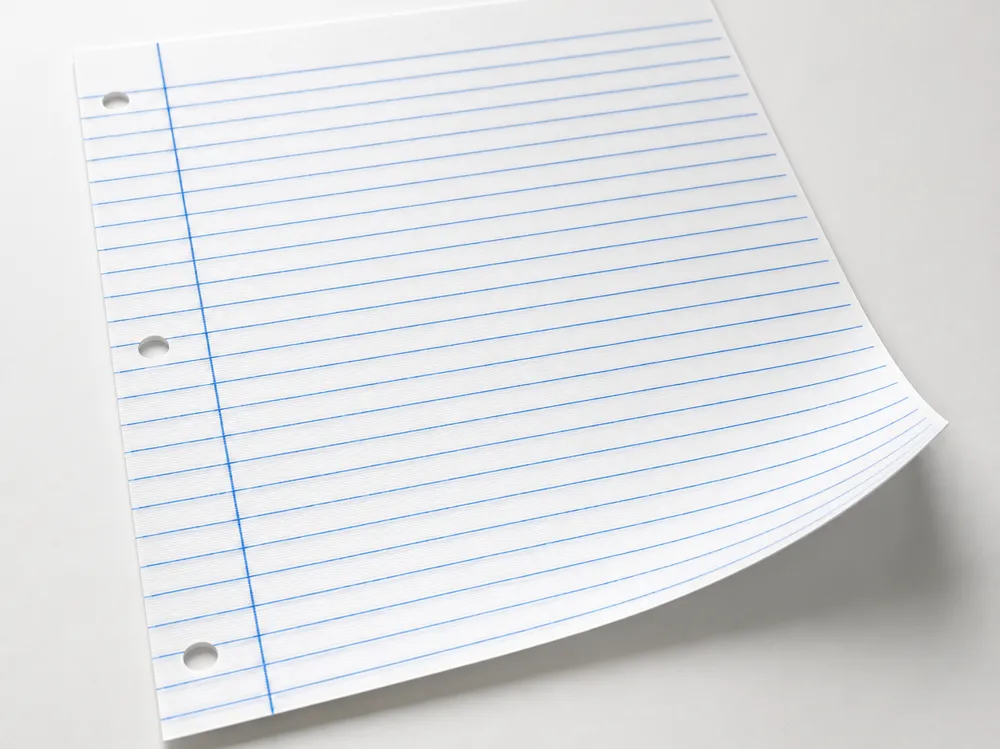 Accesorio para impresora 3D: Notebook Paper. Referencia del modelo original.