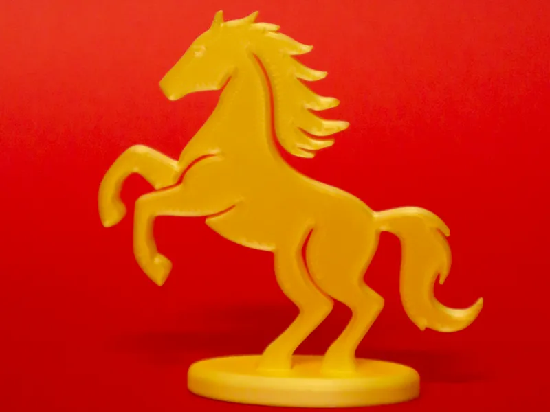Horse - 2D Sculpture